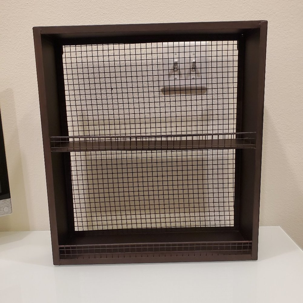 Two Tier Metal Shelf